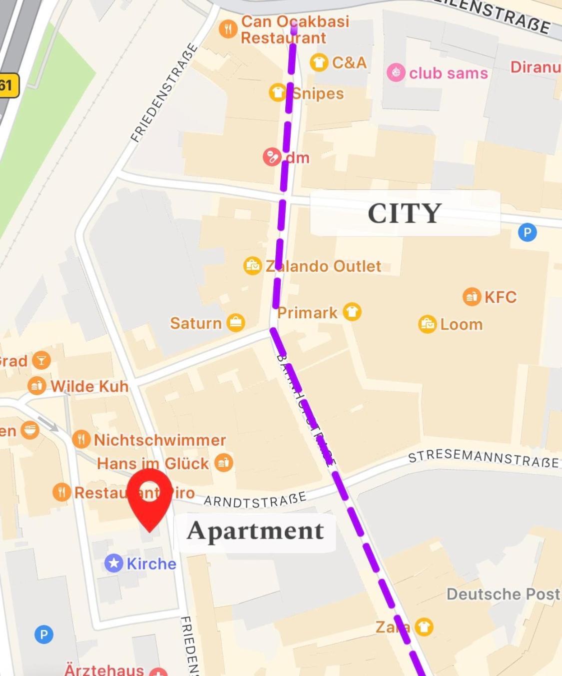 Cityna Apartment Bielefeld - Late Check-Out Экстерьер фото